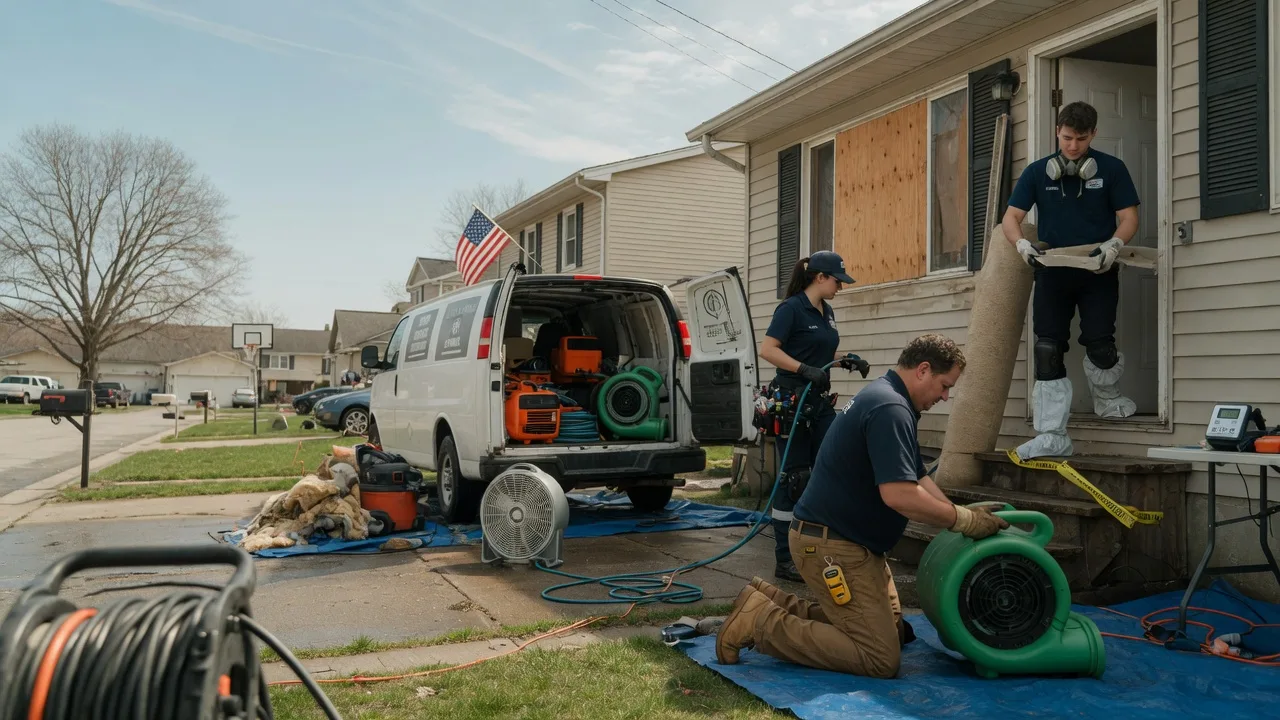 Water Damage Restoration in Ore City, TX near me
